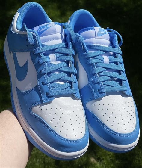 blauwe Nike dunks